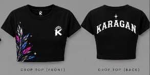 Karagan crop top